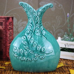 玉釉生輝，菊韻悠然 歐式簡約風(fēng)立體菊花小口花瓶的工藝美學(xué)